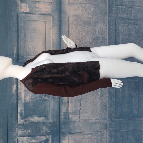 Adrienne Vittadini Ladies Luxury Pure Wool Front Placket Cardigan Sweater - Picture 16 of 17